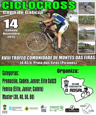 O ROSAL ACOLLE O XVIII TROFEO COMUNIDADE DE MONTE DAS EIRAS DE CICLOCRSS