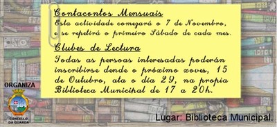 ESTE S�BADO CEL�BRASE A PRIMEIRA SESI�N DE -CONTOS CONTADOS- NA BIBLIOTECA MUNICIPAL DA GUARDA