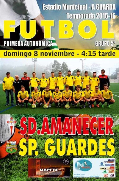 ESTE DOMINGO SPORTING GUARD�S - SD. AMANECER