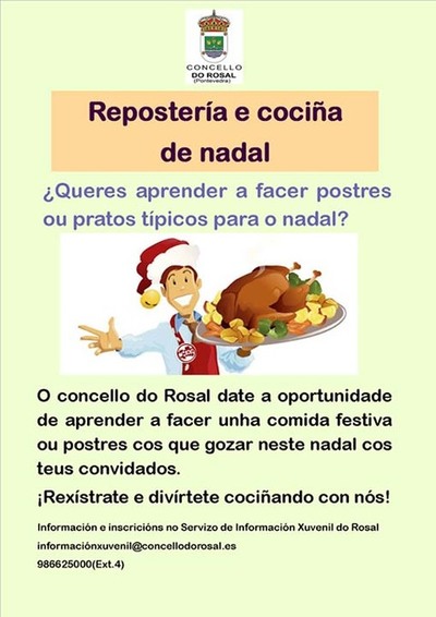 CURSO DE REPOSTERA E COCIA DE NADAL NO ROSAL