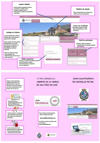 O CONCELLO DE OIA, VEN DE CREAR E POR EN FUNCIONAMENTO A SEDE ELECTRNICA