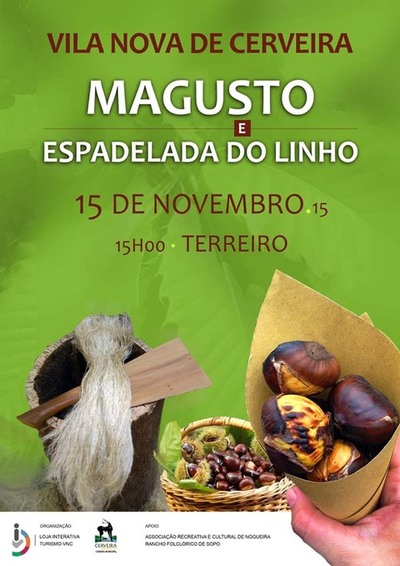 CASTANHAS, LINHO E FOLCLORE EM TARDE DE CONVVIO POPULAR 