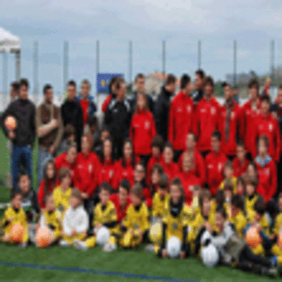 ESPECIAL - INAUGURACIN CAMPO DE FTBOL DE HERBA ARTIFICIAL DE OIA
