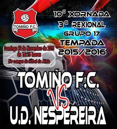 ESTE DOMINGO TOMIO FC - UD NESPEREIRA