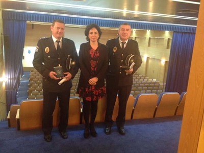 TRES POLICAS LOCAIS DE TOMIO SON DISTINGUIDOS POLA DIRECCIN XERAL DE EMERXENCIAS