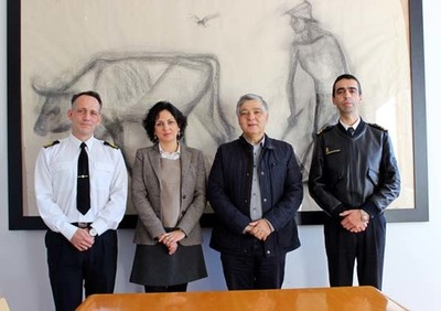 MARINHA PORTUGUESA E GALEGA CONHECEM PROJETO DE CERVEIRA-TOMIO PARA O RIO MINHO