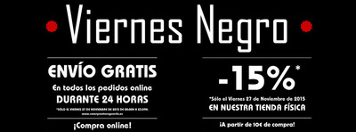 ESTE VIERNES 27 DE NOVIEMBRE COSER Y CANTAR A GUARDA CELEBRA EL #VIERNESNEGRO