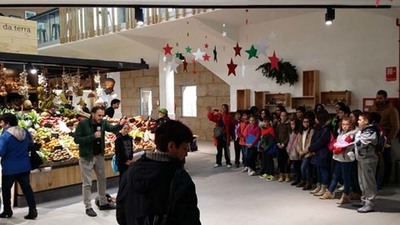 ACTUACIN DE CONTACONTOS NO MERCADO DE TOMIO NO DA INTERNACIONAL CONTRA AS VIOLENCIAS MACHISTAS