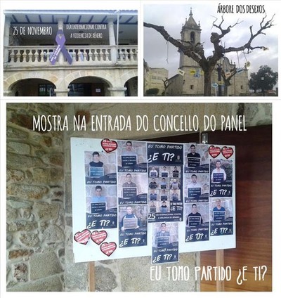 O CONCELLO DO ROSAL COMO CADA ANO, TOMA A INICIATIVA A FAVOR DA LOITA CONTRA A VIOLENCIA DE XNERO