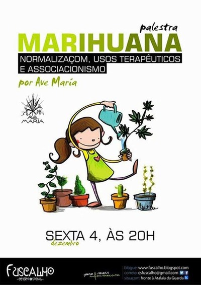 PALESTRA MARIHUANA: NORMALIZACIN, USOS TERAPEUTICOS E ASOCIACIONISMO