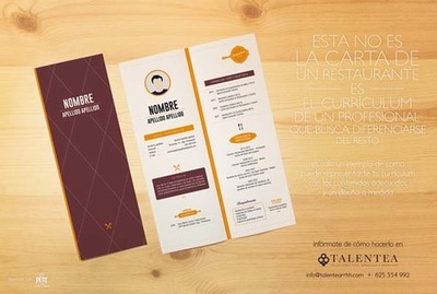 CREA UN CURRICULUM CREATIVO CON TALENTEA RRHH