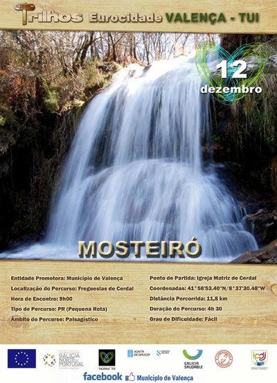 ESTE SBADO, 12 DE DECEMBRO, CELBRASE O TRILH MOSTEIR EN VALENA