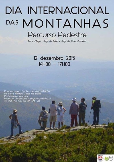 PERCURSO DA INTERNACIONAL DAS MONTANHAS O 12 DE DEZEMBRO EM CAMINHA