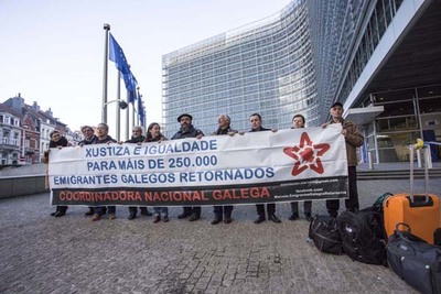 ANA MIRANDA E AS PLATAFORMAS DE EMIGRANTES RETORNADOS AMOSAN A SAS SATISFACCIN POLA POSITIVA RESPOSTA DA COMISIN DE GARANTAS DO PARLAMENTO EUROPEO PARA AXILIZAR A SAS DENUNCIA