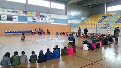 O CONCELLO DE TUI COLABORA NUNHA ACTIVIDADE DE INTEGRACIN DEPORTIVA ENTRE O CEIP N2 E A APAMP
