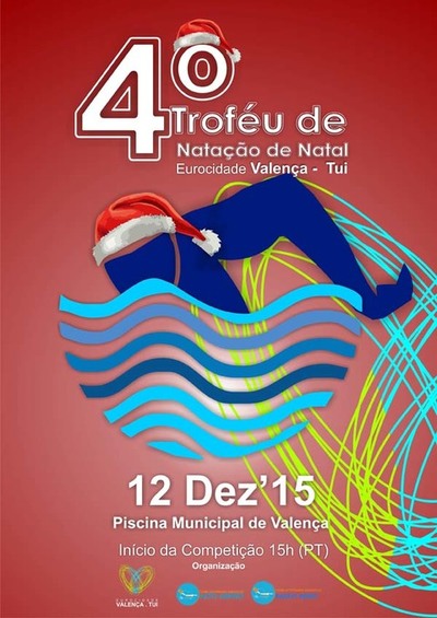 IV TROFEO DE NATACIN DE NADAL EUROCIDADE ESTE SBADO NA PISCINA MUNICIPAL DE VALENA