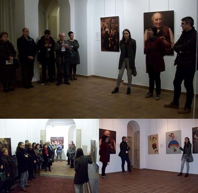 APERTURA DA MOSTRA -VESTIDOS CON PINCEL, COSIDOS CON AGULLA- NO CENTRO CULTURAL DA GUARDA