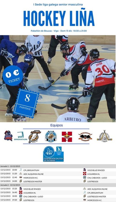A GUARDA HOCKEY LIA PARTICIPA ESTE DOMINGO NA LIGA GALEGA DE HOCKEY LIA