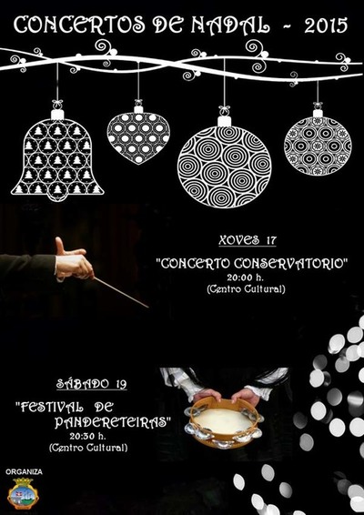 CONCERTOS DE NADAL OS DAS 17 E 19 DE DECEMBRO NO CENTRO CULTURAL DE A GUARDA