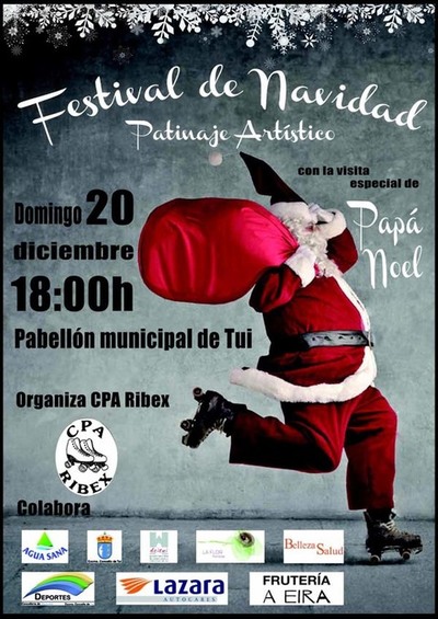 ESTE DOMINGO CELBRASE O FESTIVAL DE NADAL DE PATINAXE EN TUI