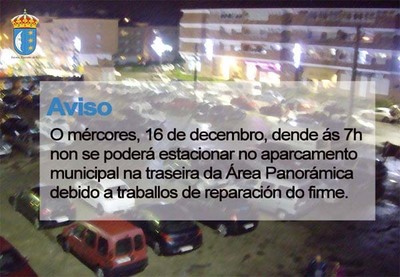 ESTE MRCORES ESTAR PECHADO O APARCAMENTO MUNICIPAL DE TUI PARA ARRANXAR O FIRME