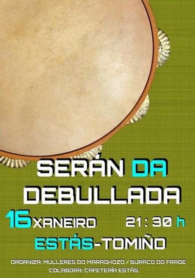 SERN DA DEBULLADA O 16 DE XANEIRO EN ESTS-TOMIO