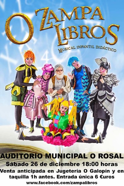 O ROSAL ACOLLE O 26 DE DECEMBRO O MUSICAL INFANTIL DIDCTICO -O ZAMPA LIBROS-