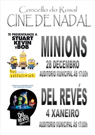 CINE DE NADAL 2015 CONCELLO DO ROSAL