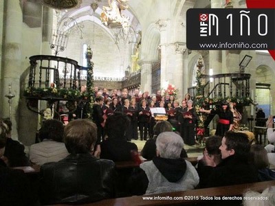 ESPECIAL - A CORAL DA AGRUPACIN MUSICAL DO ROSAL GAA O 1 PREMIO DO CONCURSO DE CORAIS DA CATEDRAL DE TUI