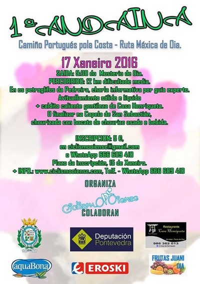 I ANDAINA DA CHOURIZADA DE OIA O 17 DE XANEIRO