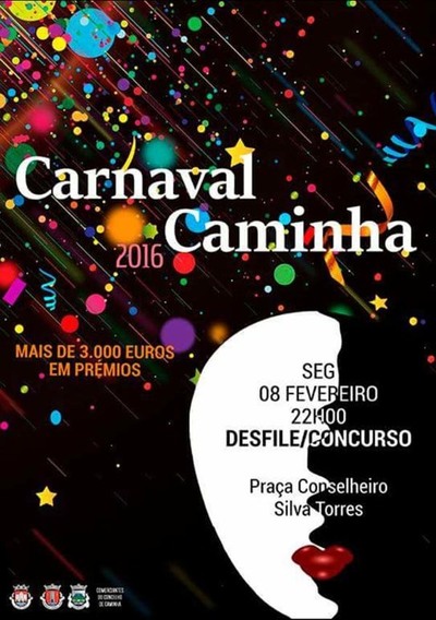 CARNAVAL 2016 EM CAMINHA O 8 DE FEVEREIRO