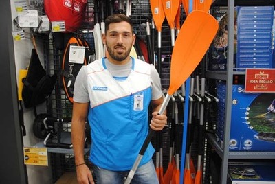 OS PALISTAS DO KAYAK TUDENSE IVN ALONSO Y ALBERTO DAZ, EN ARGENTINA