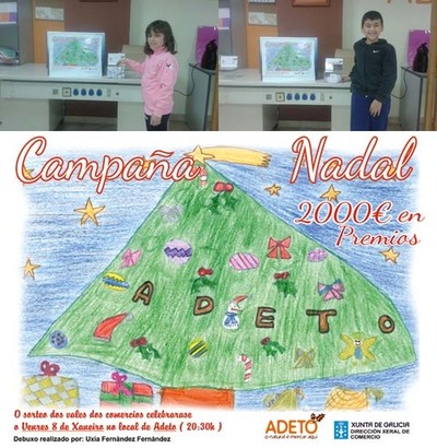 ADETO FINALIZOU A CAMPAA DO NADAL CO SORTEO DOS CHEQUES REGALO