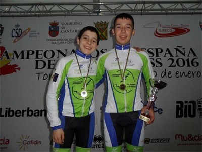 TERCEIRO POSTO DE DIEGO SANTOM NOS CAMPIONATOS DE ESPAA DE CICLOCRSS