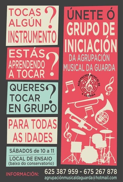 GRUPO DE INICIACIN DA AGRUPACIN MUSICAL DE A GUARDA