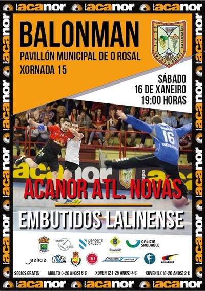 STE SBADO O ACANOR ATL. NOVS RECIBE  EMBUTIDOS LALINENSE