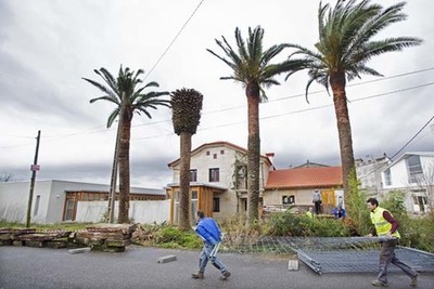 O CONCELLO DE TOMIO URBANIZA O ENTORNO DA NOVA ESCOLA INFANTIL DE GOIN