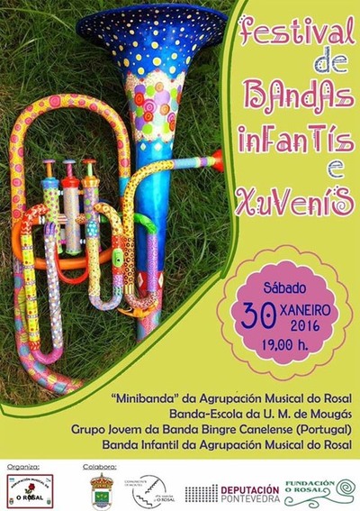 FESTIVAL DE BANDAS INFANTS E XUVENS ESTE SBADO NO ROSAL