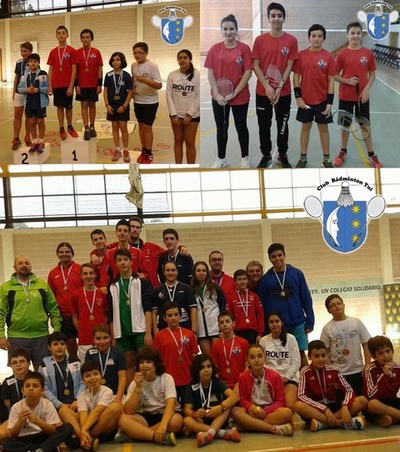 BUENOS RESULTADOS DE LOS JUGADORES DEL CLUB BADMINTON TUI EN EL CIRCUITO TROFEO COLEGIO LOS SAUCES