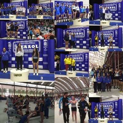 GRAN XITO DEL  CLUB REMO DO MIO TUI EN EL CAMPEONATO GALLEGO DE REMOERGOMETRO  CELEBRADO ESTE FIN DE SEMANA EN FERROL CONSIGUIENDO DOCE MEDALLAS