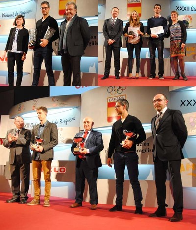 EL KAYAK TUDENSE RECIBE SUS TROFEOS NACIONALES