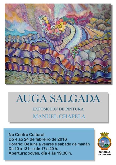INAUGURACIN DA MOSTRA -AUGA SALGADA- DE MANUEL CHAPELA