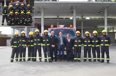 O CONCELLEIRO DELEGADO DE EMERXENCIAS DA GUARDA, MIGUEL A. ESPAOL, MANTIVO UNHA REUNIN CON RESPONSABLES DA CIG E DO GES