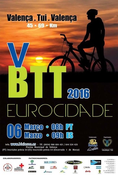 MIS DE MIL CICLISTAS PARTICIPARN ESTE DOMINGO NA V EUROCIDADE BTT