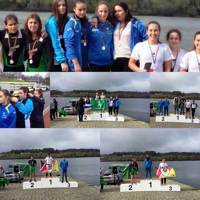 CINCO MEDALLAS PARA EL CLUB REMO DO MIO TUI-SETA NA 3 REGATA REMO JOVEN EN CERVEIRA