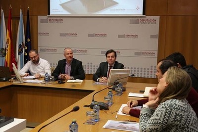 A DEPUTACIN DE PONTEVEDRA RENESE CON AXENTES SECTORIAIS PARA DAR A COECER O CPAE 2.0