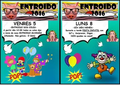 OS NENOS E NENAS SON PROTAGONISTAS NO ENTROIDO GUARDS