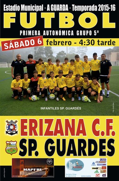 O SPORTING GUARDS ENFRNTASE ESTE SBADO  ERIZANA CF