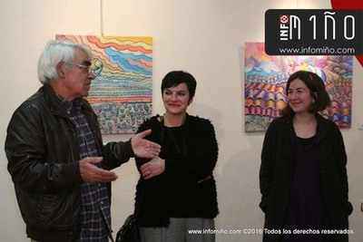 ESPECIAL - O CENTRO CULTURAL DE A GUARDA ACOLLE A MOSTRA -AUGA SALGADA- DO MOAS MANUEL CHAPELA