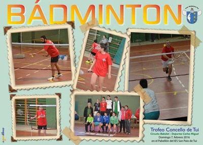 SATISFACTORIA PARTICIPACIN DEL CLUB BADMINTON TUI EN EL -TROFEO CONCELLO DE TUI-